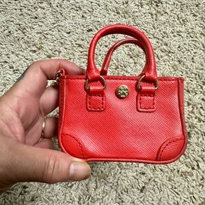 GUC Authentic Tory Burch Bag Charm (Orange)